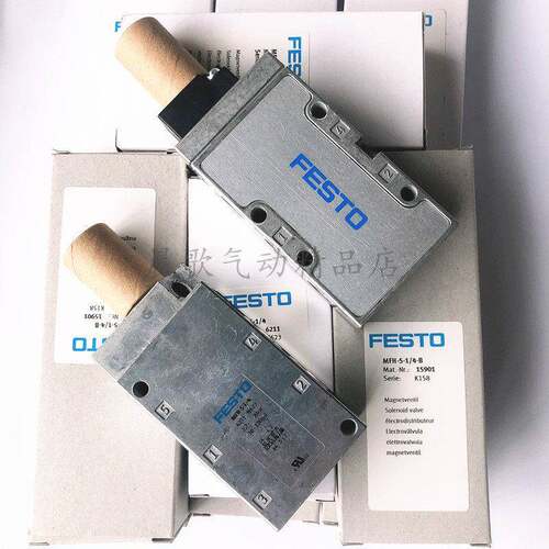 FESTO电磁阀 JH-MVH-MLH/JMFH/MFH-3-5-1/8-1/2-1/4-3/8-L-S-B