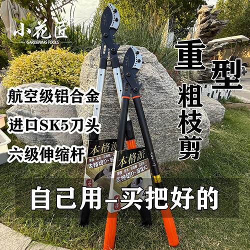 台湾进口修枝剪粗枝剪园林工具果树剪枝剪园艺剪高空剪子剪枝剪