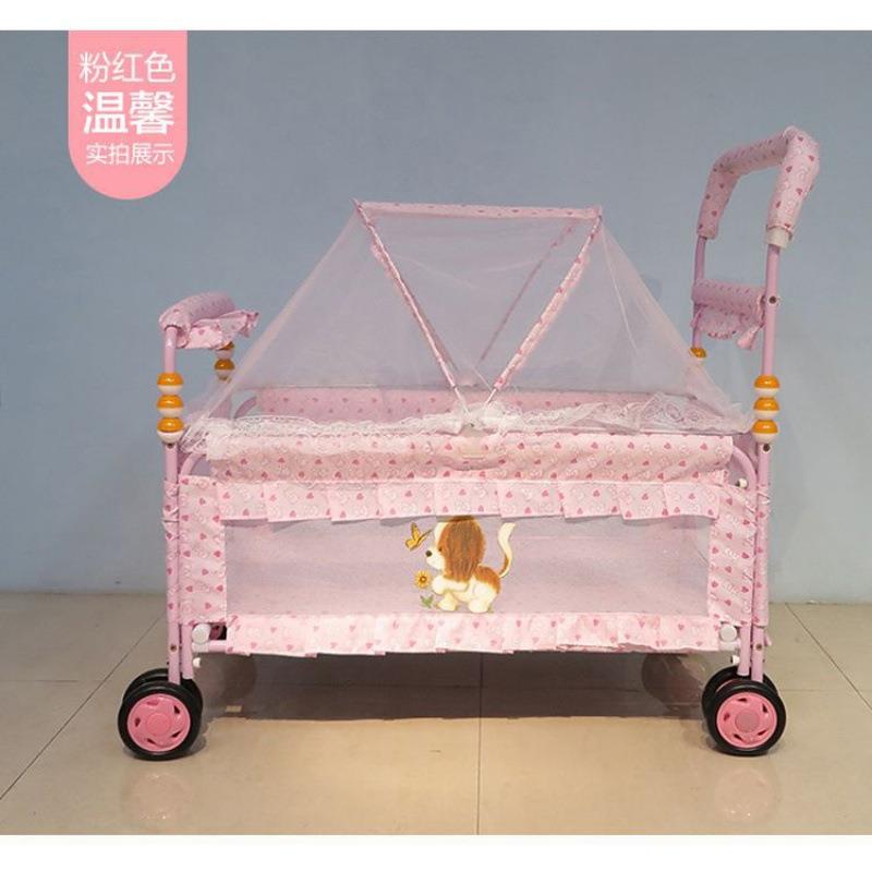 婴儿室内小无品牌/推车床床睡婴儿车床两用铁儿床儿童床小孩睡小