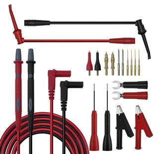 JT8054 1mm配套1米1平方线 多用型测试针香蕉插头可替换针头2mm