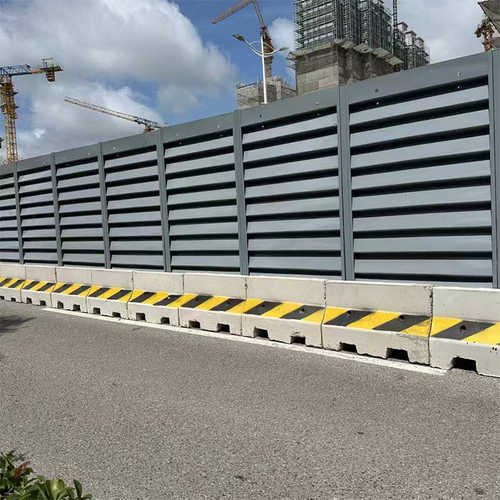 百叶金属钢结构百叶窗围挡地铁施工防撞市政围栏工程设施