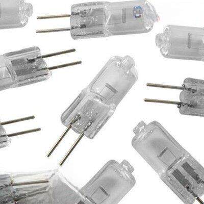 10支 G4 Halogen Bulb卤素灯泡香薰灯12V20W灯泡水晶灯珠卤钨灯