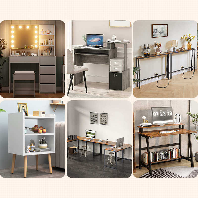 外贸定制家用家具办公电脑桌梳妆台书架床头柜鞋柜鞋架茶几电视柜,住宅家具,电脑桌,淘宝优惠券,粉丝福利购,淘宝优惠卷