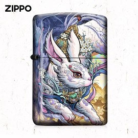 zippo打火机彩印国潮十二生肖系列煤油防风火机送礼物男