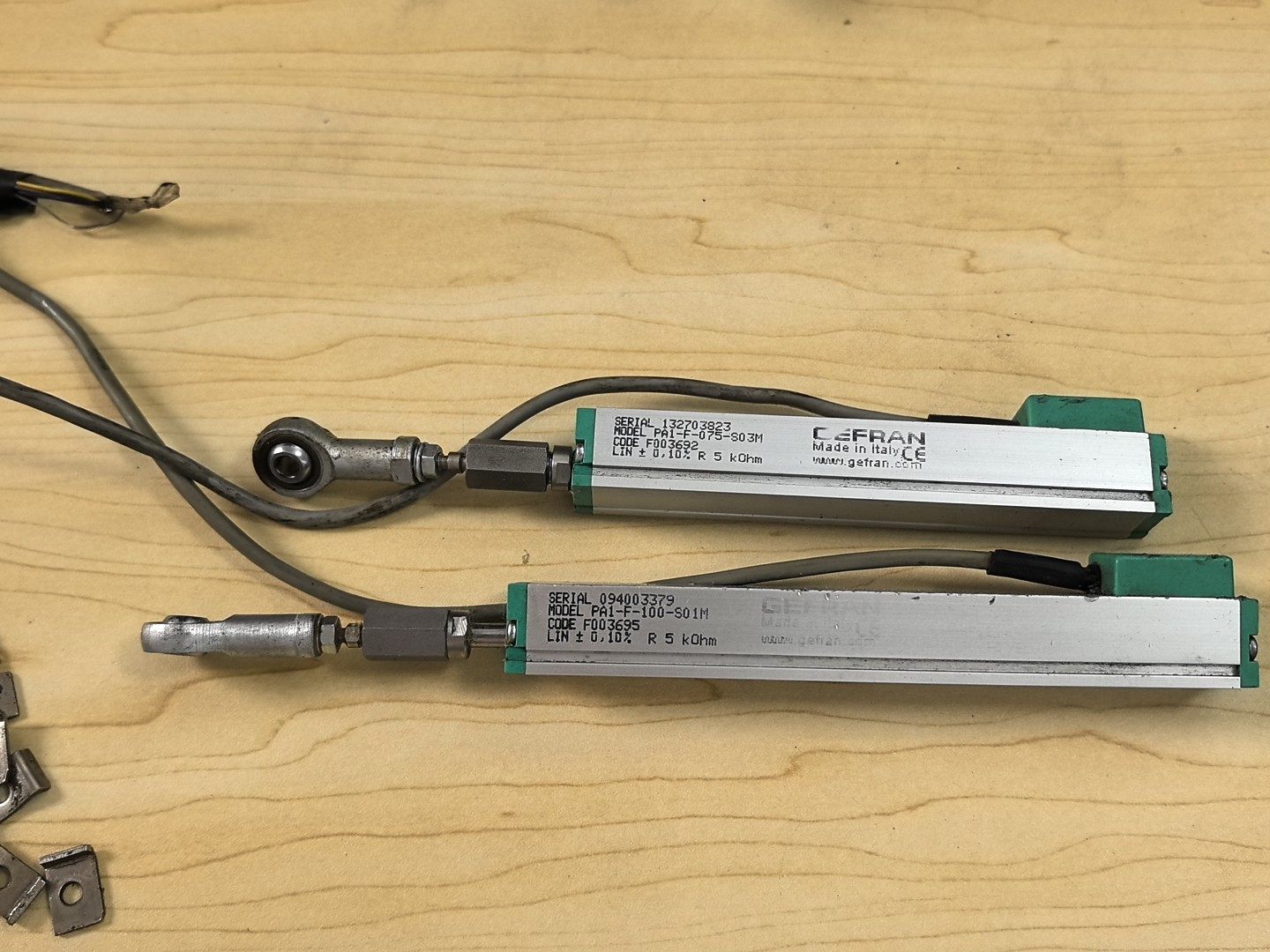 拆机  意大利GEFRAN 电子尺 PA1-F-075-S0