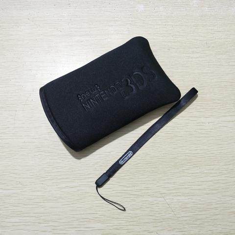 N3DS NDSI NDSL 软包 收纳包 海绵包 布套 送挂绳 黑色