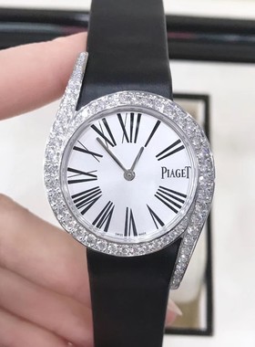 公价26.7万】98新32mm伯爵18k白金镶钻G0A38160石英女生手表正品