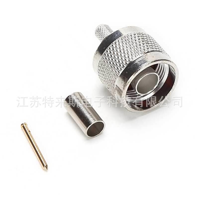 优质射频连接器 N-C-J3 N型公头 50-3 压接天线接头适用RG58