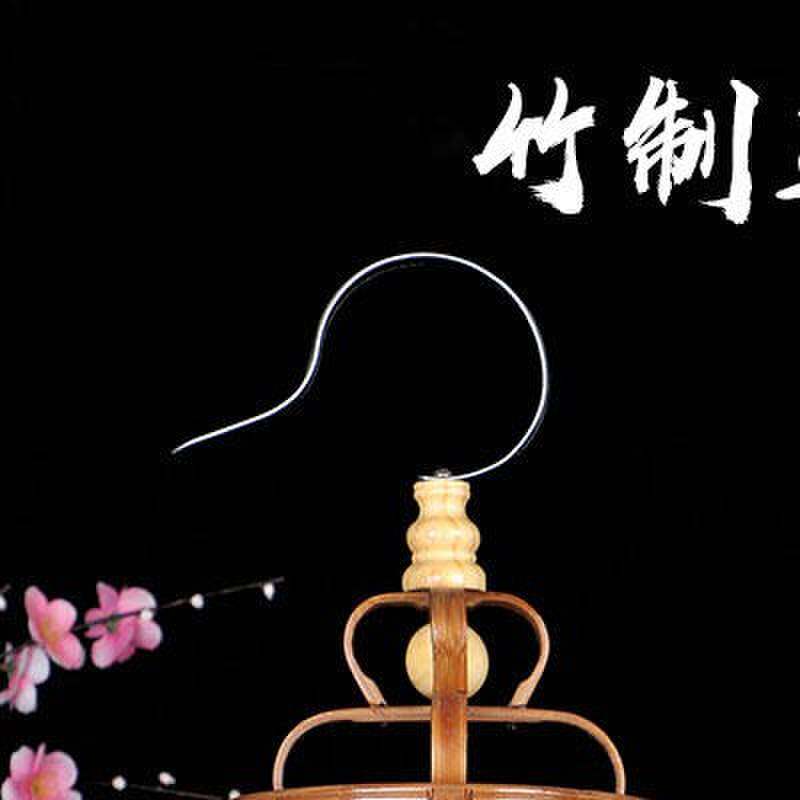 黄豆鸟笼竹制绣眼笼麻料芙蓉相思玉鸟金丝小鸟笼小型小号竹编鸟笼