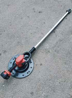 加长杆鸿墙面 打磨机 水泥砂浆收光机加长墙面粉墙机220V聚牌