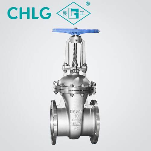 不锈钢闸阀Z41W-16P双向中型法兰闸阀常压直通式法兰不锈钢阀门