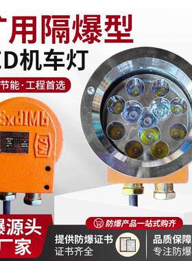 DGY24/24L(A)矿用LED机车照明信号灯24V煤矿用防爆胶轮车灯大灯