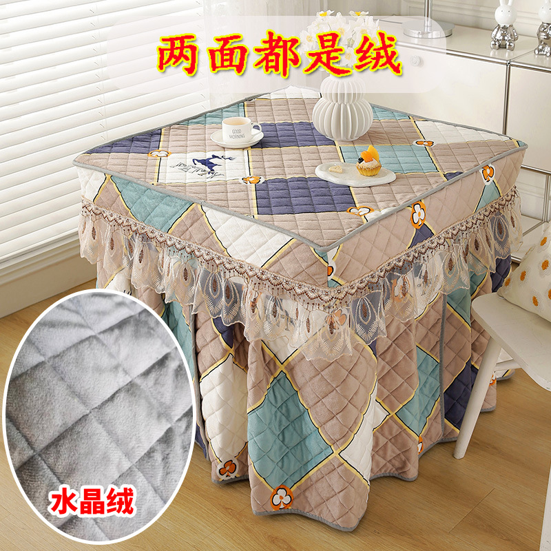 电烤炉麻将机正方形桌子床头罩