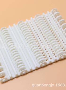 厂家MPB模块板链平板单筋网带开孔链网链片传送带