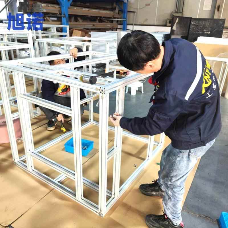 工业铝型材欧标4040车间机柜机架9045流水线机架型材厂家