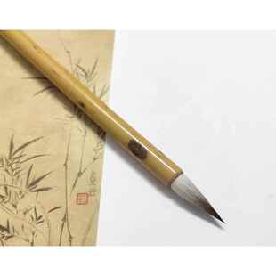 正品 兼毫七狼三羊小楷小行抄经狼毫蝇头小楷笔用勾线初纯学草书法