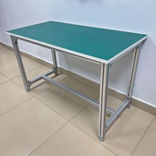 铝型材防静电工作台检查台车间流水线工作台铝合金操作台工厂维修