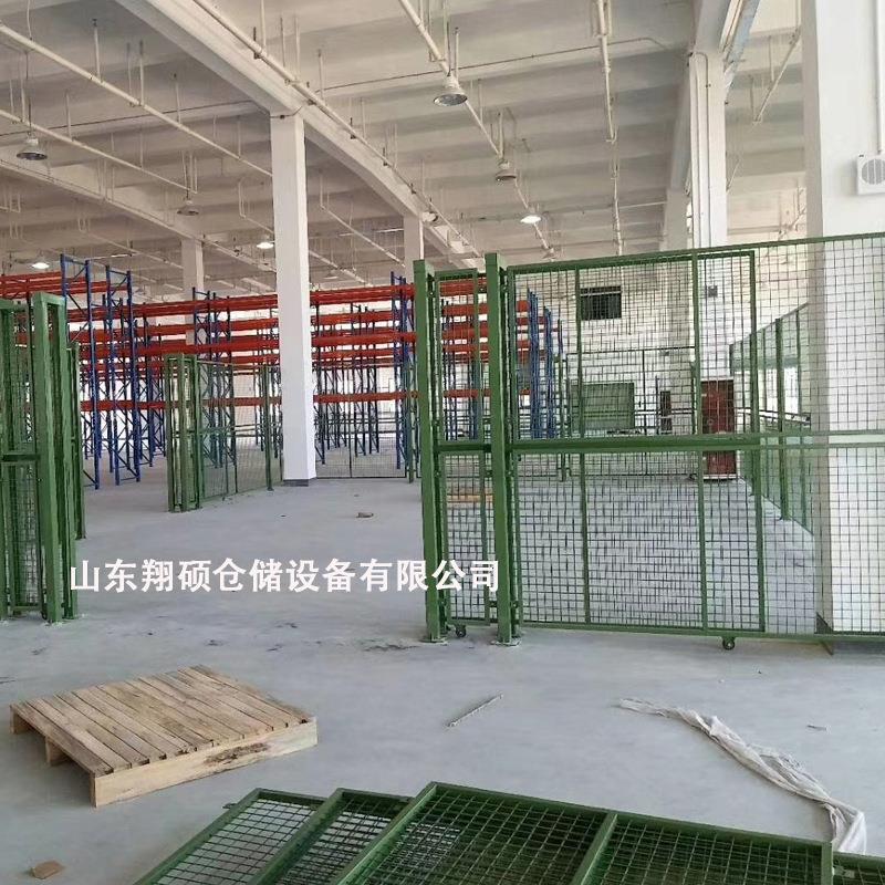 济宁翔硕金属冲孔网隔离带防尘降噪通风散热工业车间隔断