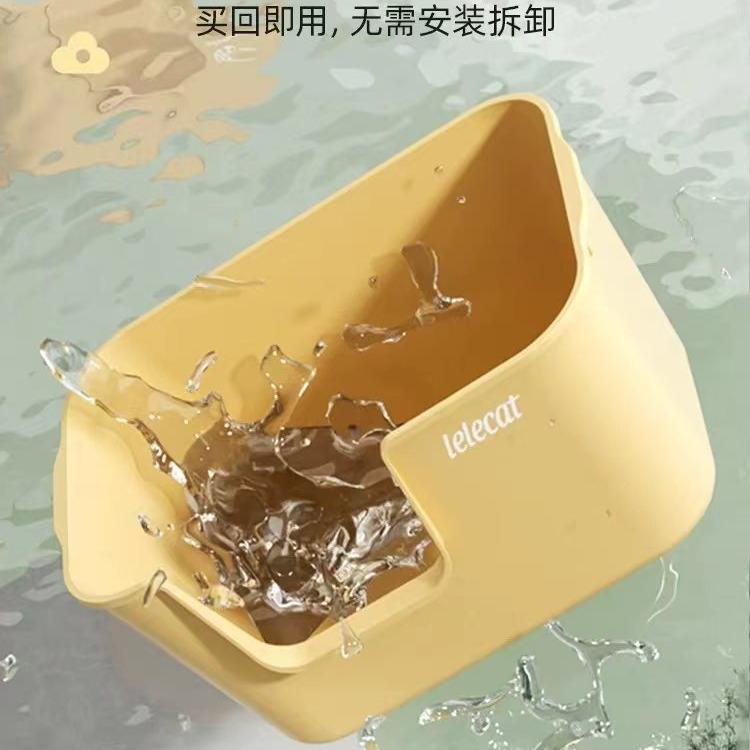 猫砂盆超大号一体开放式体厕所防外溅成幼猫盆封闭猫沙盆猫咪用品