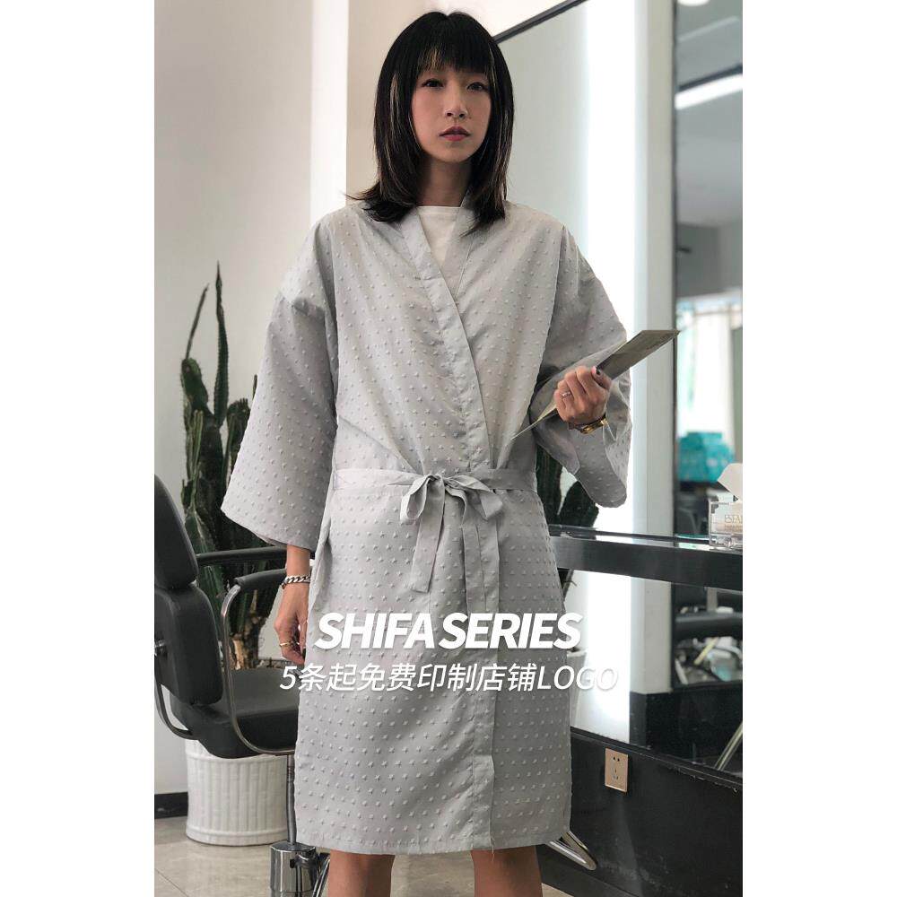 理发店客袍发廊专业高档潮美发客服剪发围布烫染顾客服防水不沾发