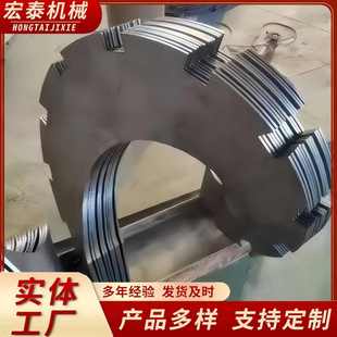 304不锈钢碳钢绞龙螺旋叶片 无轴绞龙锰钢螺旋杆 单片绞龙叶片