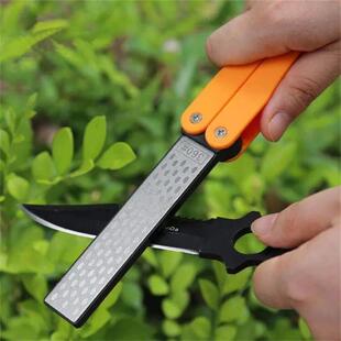 Double Sided Folded Pocket Sharpener Diamond Knife Sharpenin