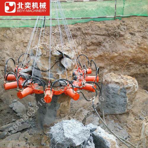工地破桩器 破基础桩头机器 破除cfg桩头机器