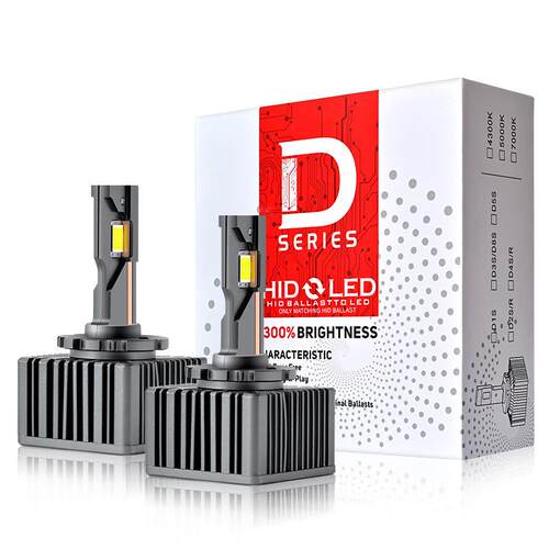 汽车LED大灯D系列直插式大灯D1SD2SD3SD4SD8S透镜专用D2RD1R