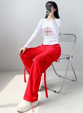 PTR2024国跳风款广场舞套装舞蹈舞服