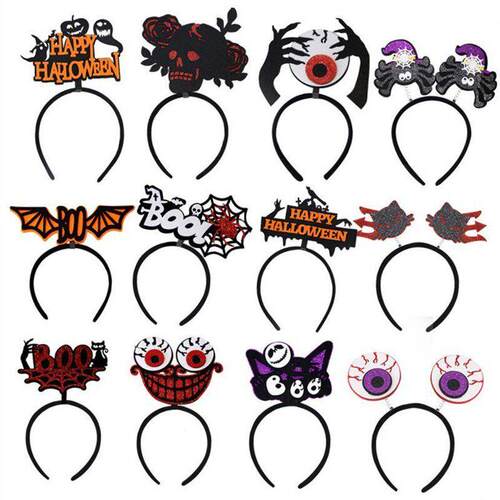 Halloween decorations felt headbands party hair accessories