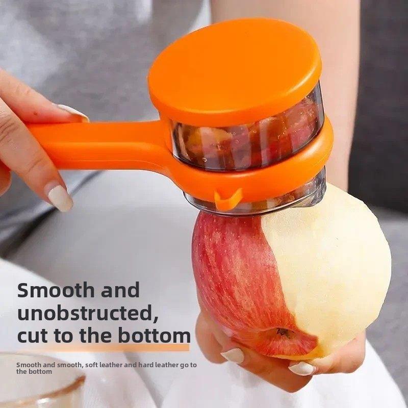 多功能带桶削皮器中汽车品收纳式水果刮皮器带收纳盒削皮刀去皮器