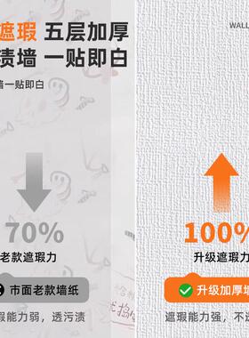 儿童房环专用保壁纸加厚防防撞水防潮自粘抑菌壁纸sl260624掉灰壁