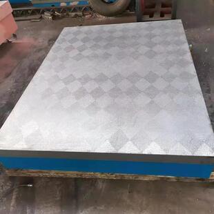 铸铁平板配铸铁检测工作台量测焊接 划线刮研铸铁平平板钳工检测装