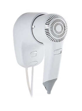 波洛克酒店宾馆浴室专用卫生间电吹风筒家用壁挂式吹风机 干肤器