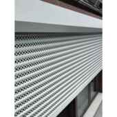 上海欧式 镂空防盗卷帘窗阳台电动铝合金外遮阳别墅露台家用卷帘门