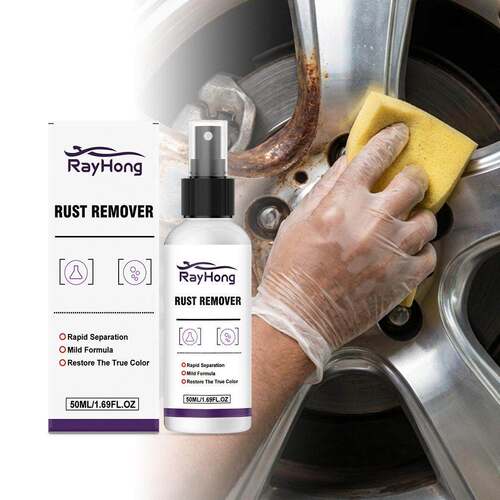 RAYHONG Wheel Hub Rust Remover - A cleaning and rejuvenation