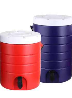 21L保温桶PU发泡双层奶茶桶商用保温饭桶运输汤桶保冷冰桶