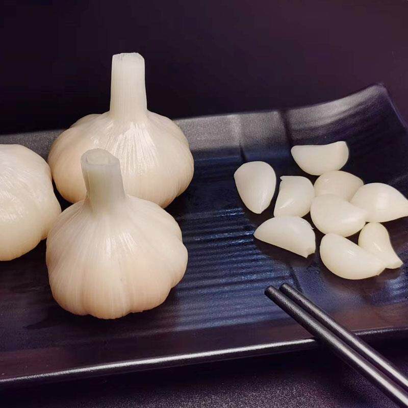 安徽特产糖醋蒜头农家腌制水晶大蒜 开胃小菜下饭菜500g泡菜咸菜