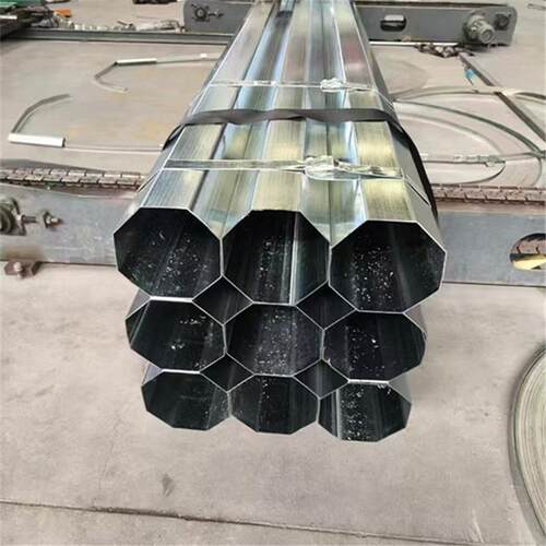镀锌钢管镀锌护栏管八角镀锌管镀锌异形管D形钢管