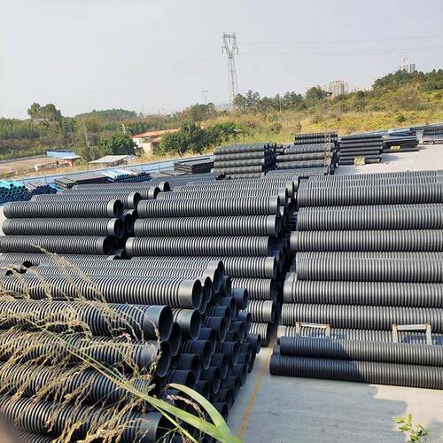 厂家供应聚乙烯中空环形pe波纹管农业灌溉排水排污HDPE双壁耐压