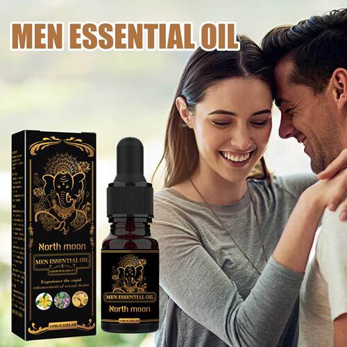 North Moon Men's Massage Essential Oil - Body Massage Oil fo