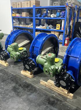 生产煤矿井下用法兰蝶阀MDS941X-10Q DN200/300瓦斯抽排蝶阀厂家