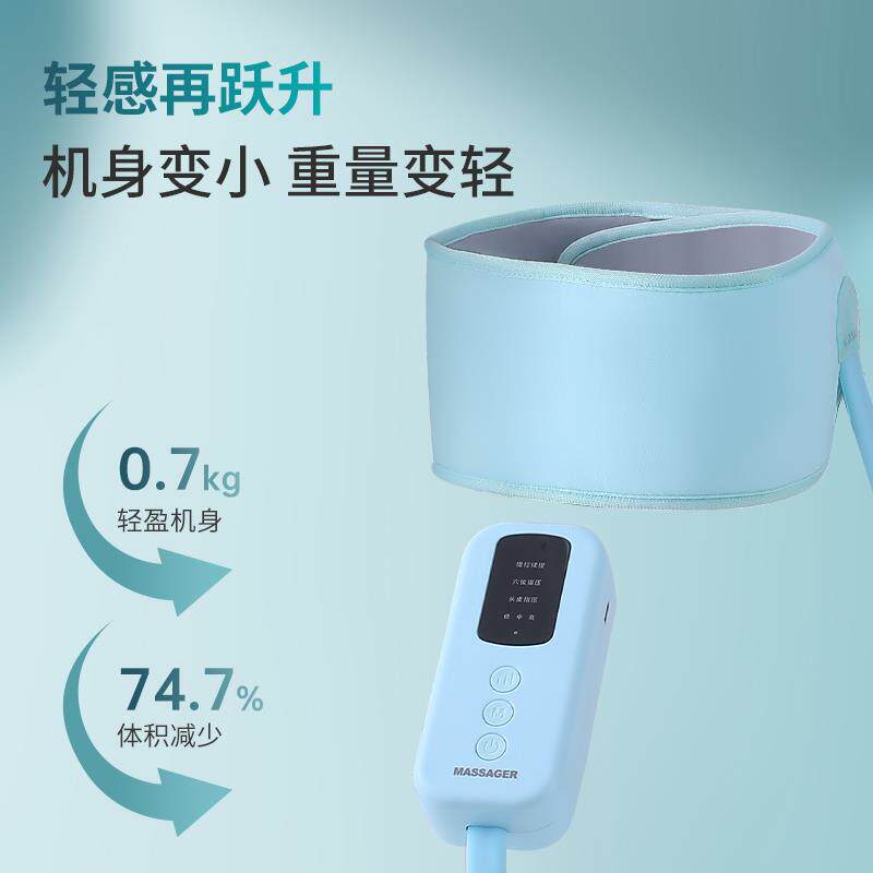 正品新款热头部按热摩器全自动气囊揉敷捏按摩前加放额松脑袋神器