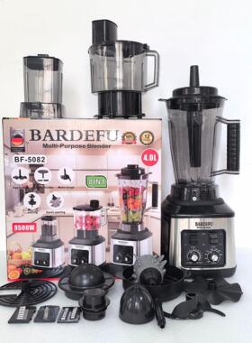 跨境4L8in1blender商用不锈钢大功率纯铜搅拌机绞肉碎冰榨汁机