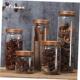 Storage Jar Sealed Glass Container Kitchen Food Gra Airtight