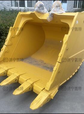 岩石挖斗2.5立方 矿山耐磨加强铲斗 适用PC460-8 PC500-10挖掘机