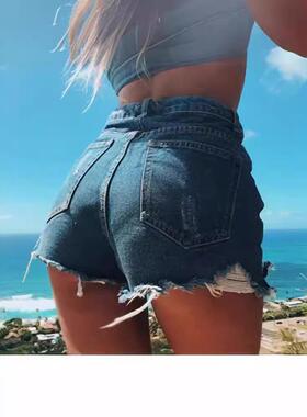 Wrangler Cowboy Cutoff Distressed Bleach Shorts