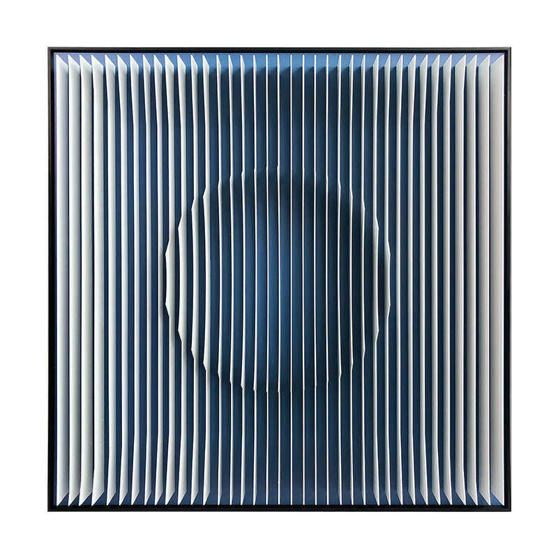 亚克力装饰画3d立体现代简约挂画玄关餐厅走廊墙画正方形样板房间