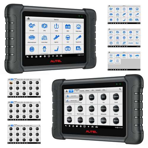 Autel MX808S汽车智能诊断仪检测电脑ECU解码故障清除胎压检测