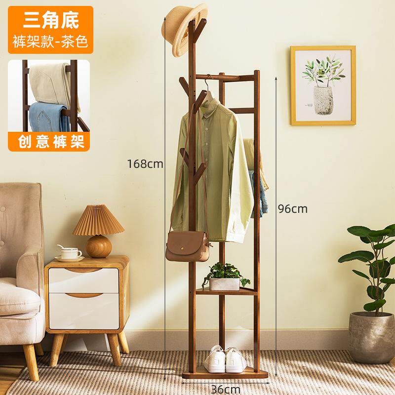 挂衣架落地式衣帽架卧室床边晚上放衣服神器床头临时置物房间入户